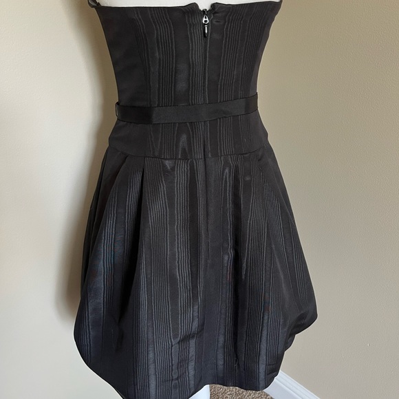 BCBG Bubble Skirt Corset Top Dress - Picture 3 of 6